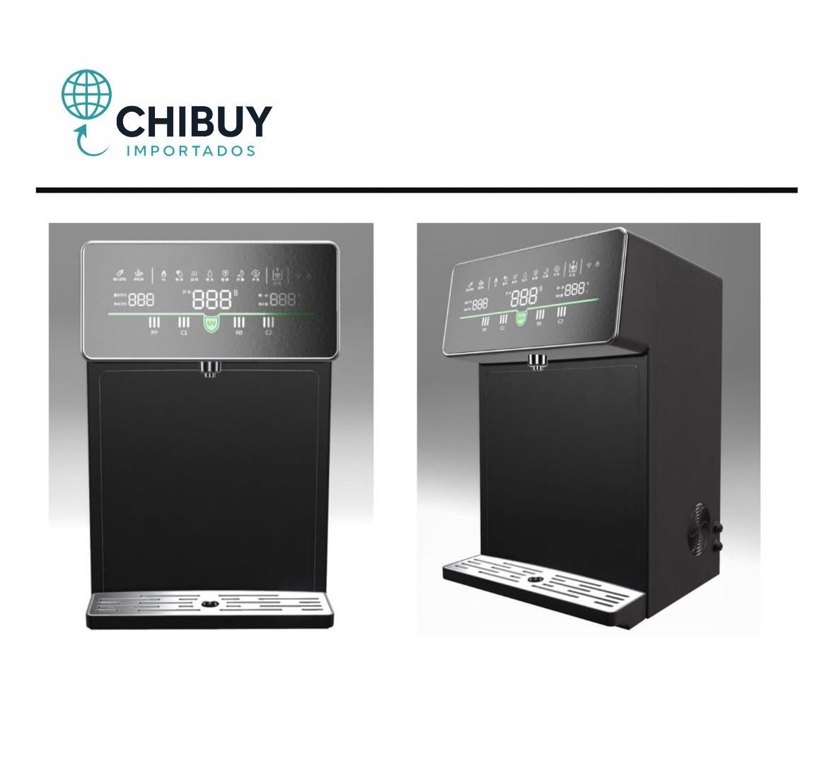 Filtro y Dispenser de Mesa Premium con Ósmosis Inversa